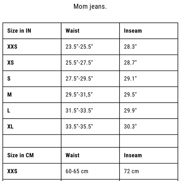 FitJeans Mom Jeans, High Waisted, Black, Size Medium - Picture 7 of 7